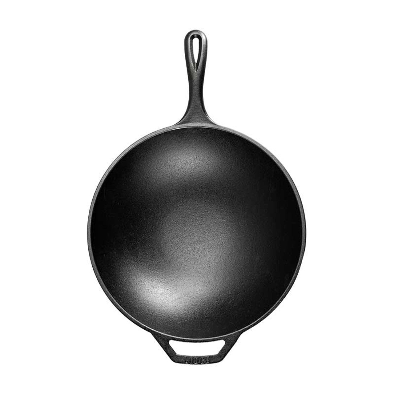 Lodge Chef Collection Cast Iron Wok - 12.5in/32cm