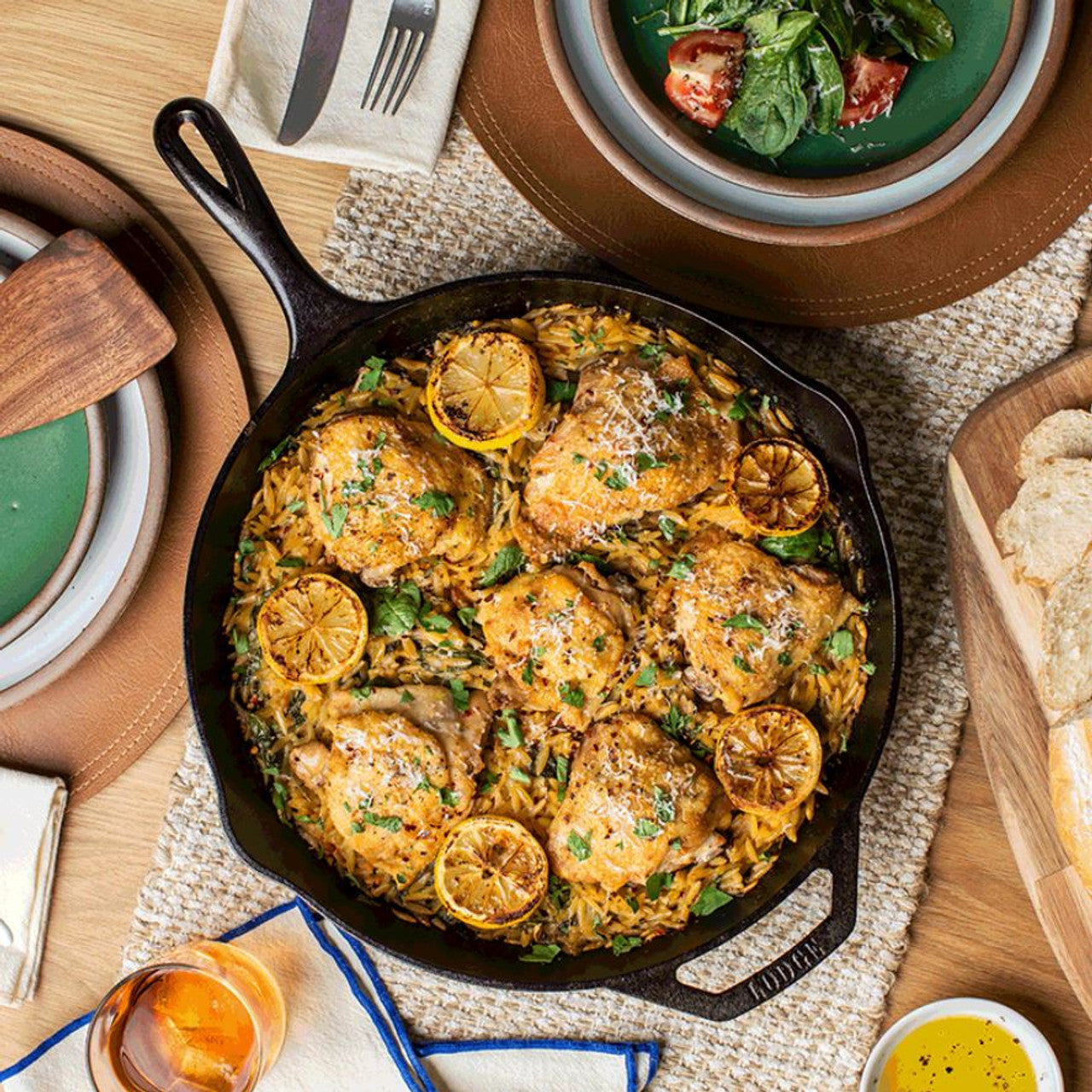 Lodge Chef Collection 13.25 Inch Cast Iron Skillet