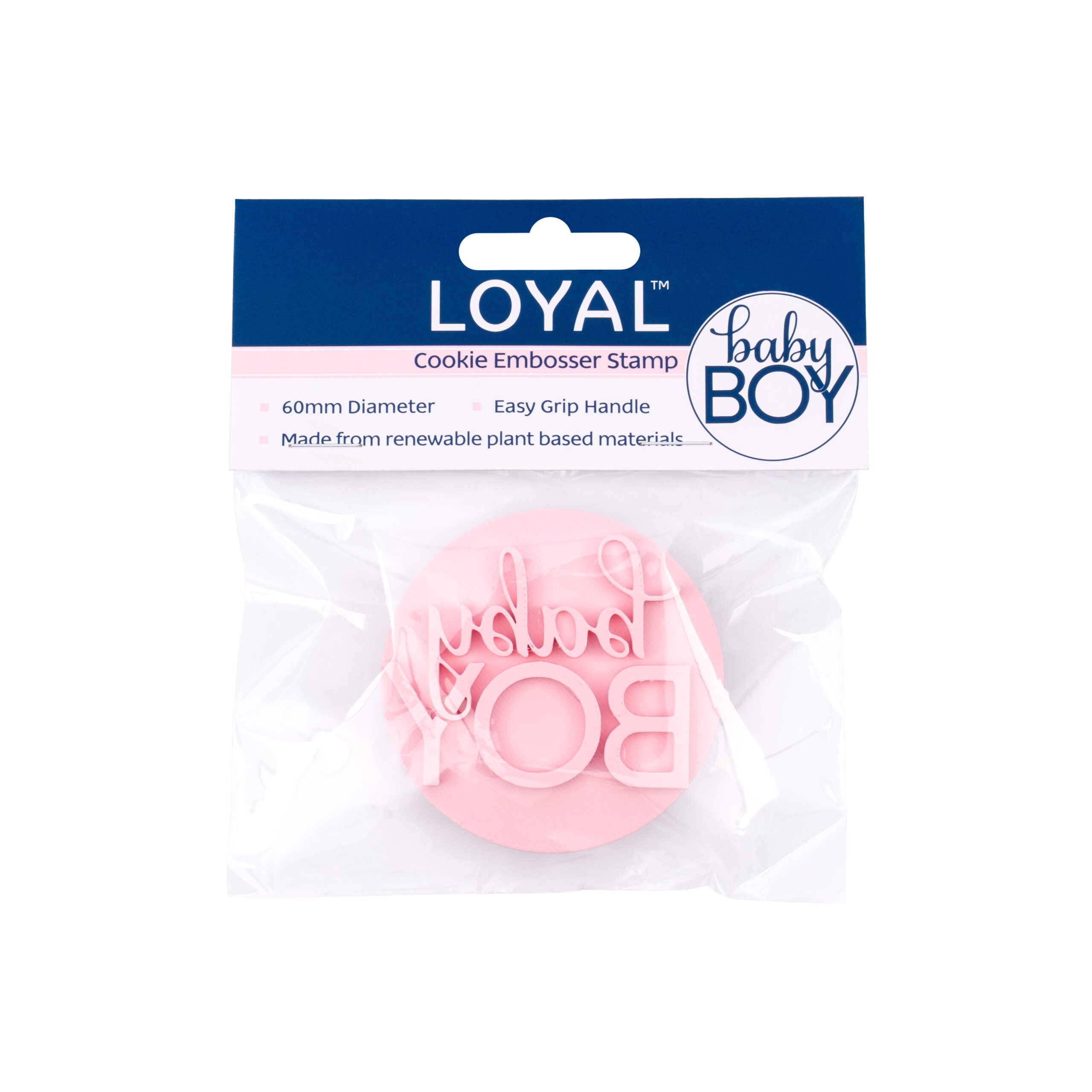 LOYAL Cookie Embosser Stamp Baby Boy