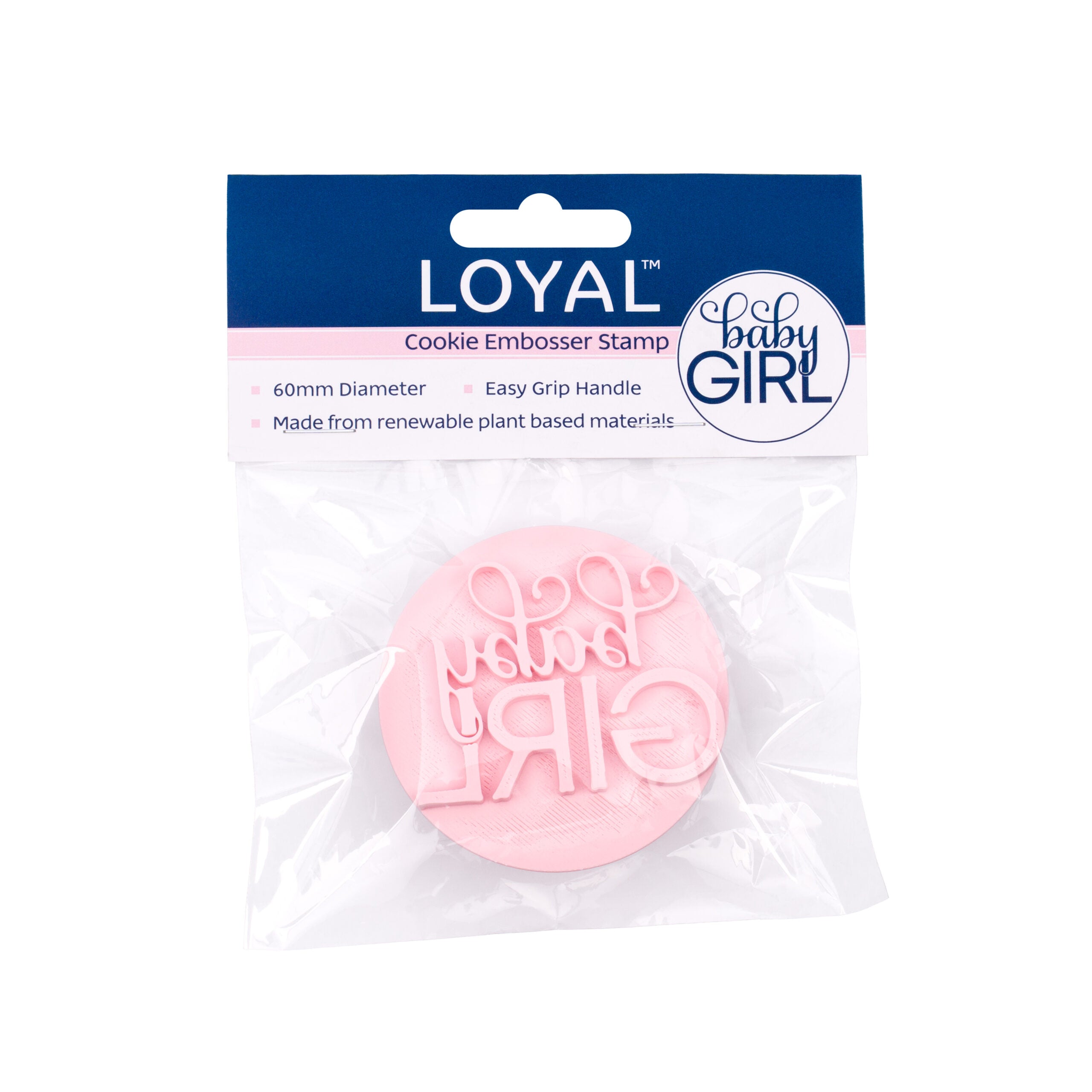 LOYAL Cookie Embosser Stamp Baby Girl