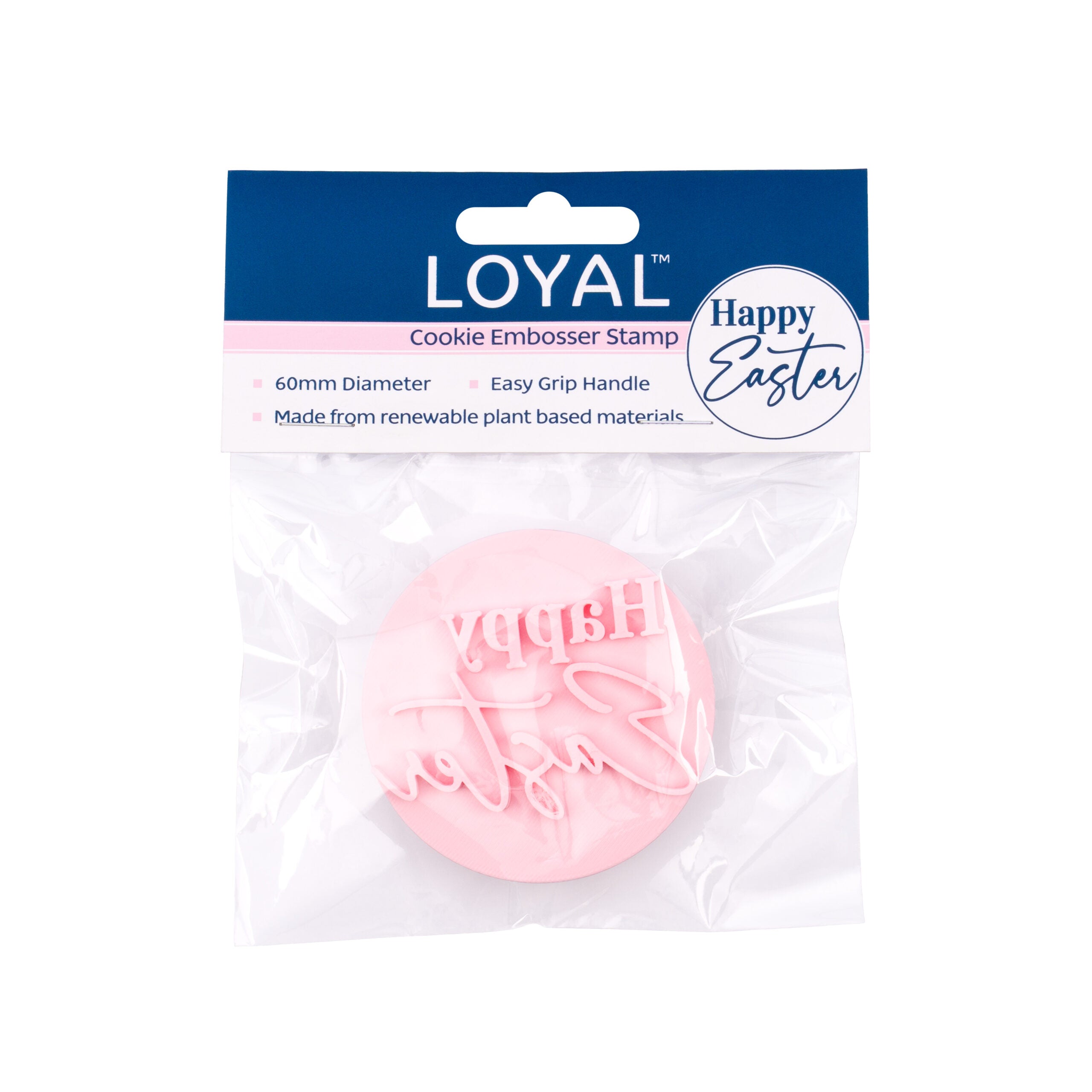 LOYAL Cookie Embosser Stamp Happy Easter