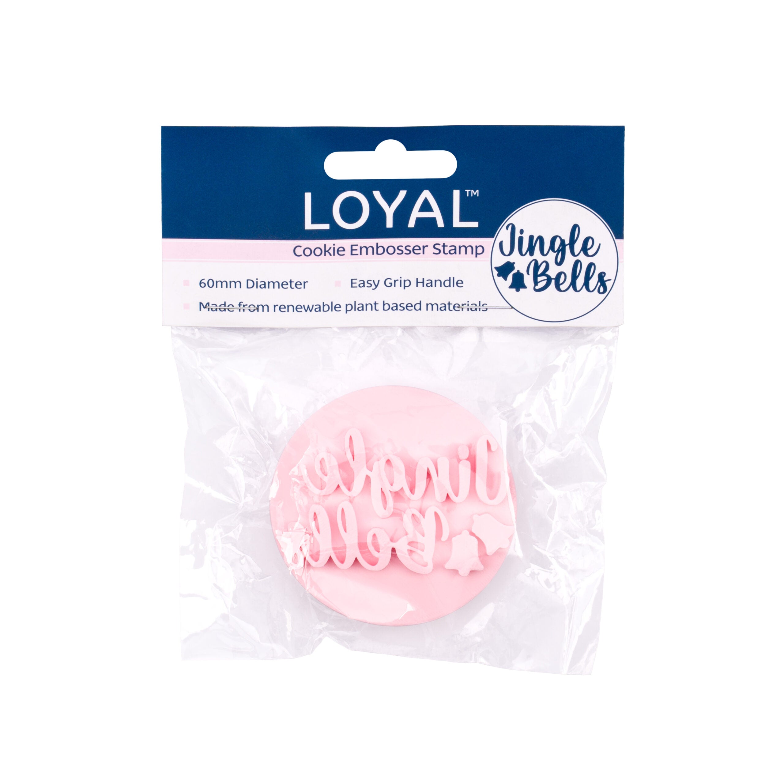 LOYAL Cookie Embosser Stamp Jingle Bells