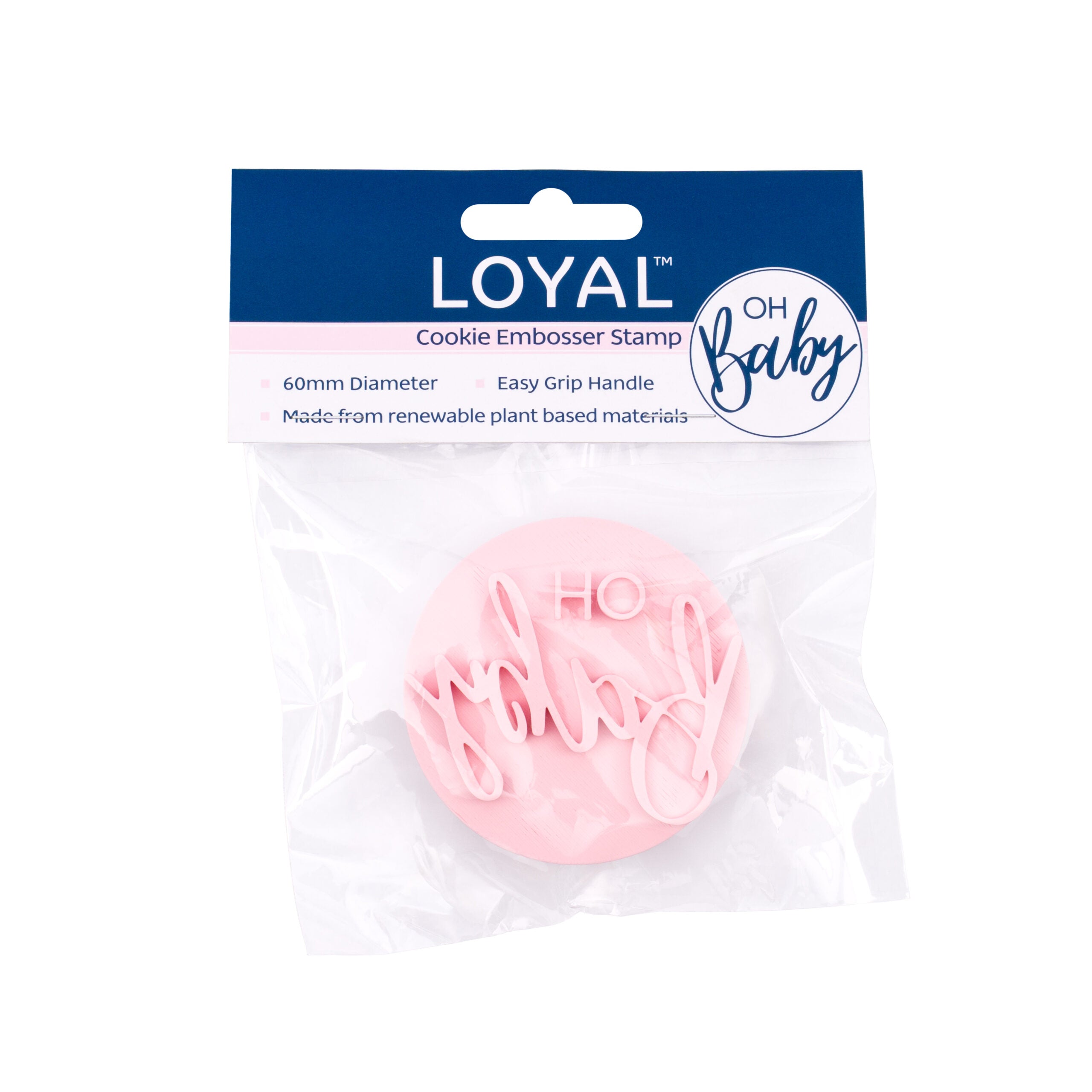 LOYAL Cookie Embosser Stamp Oh Baby