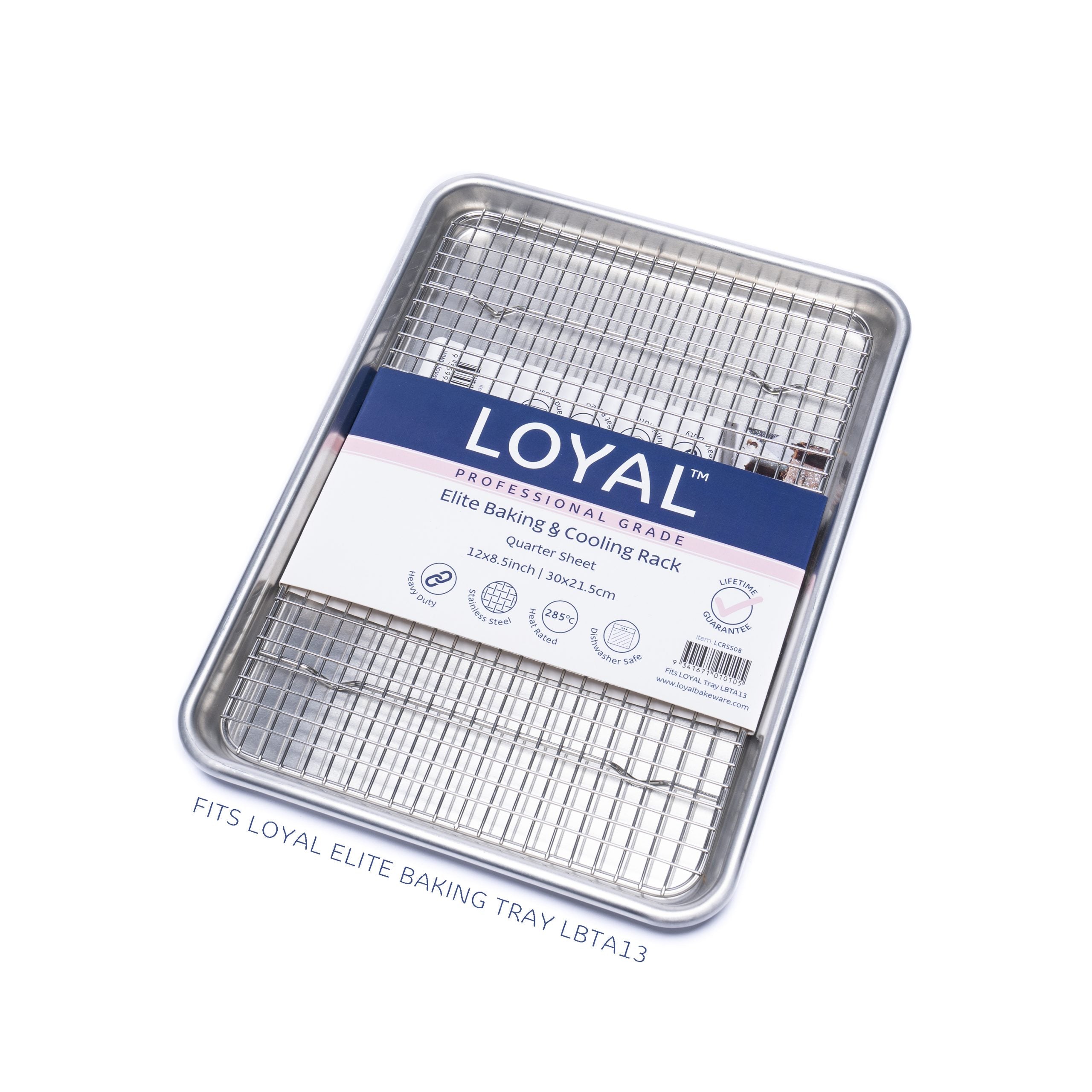LOYAL Elite Quarter Cooling Rack 12 x 8.5 Inch
