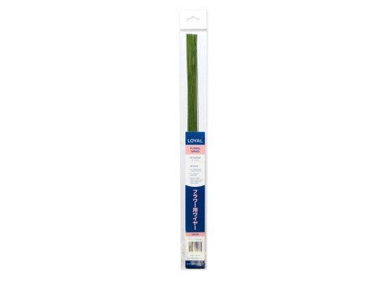 LOYAL Floral Wire Green 24G