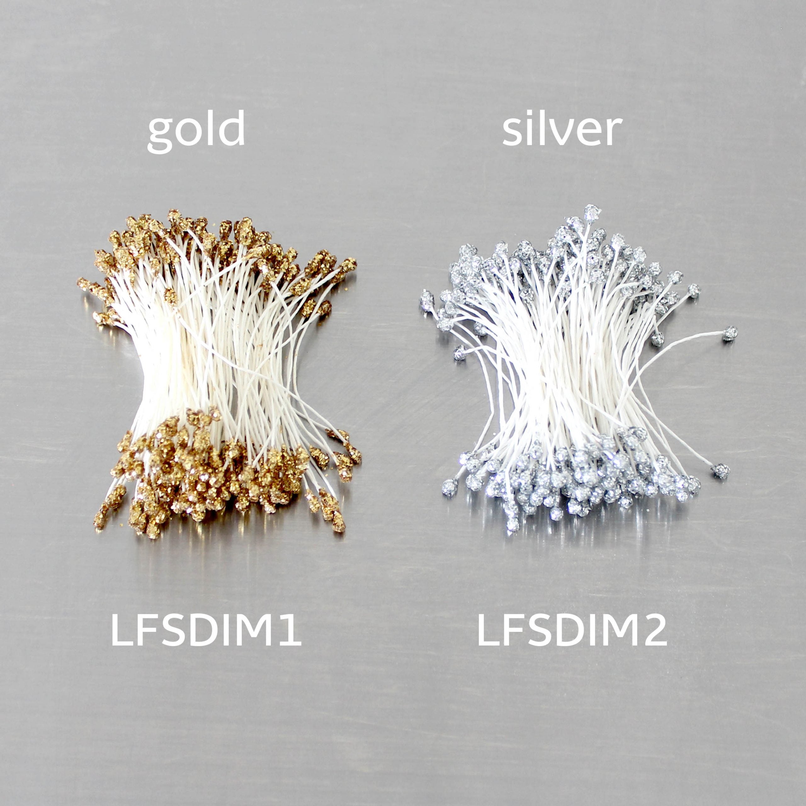 LOYAL Floral Stamens Diamond Gold Medium