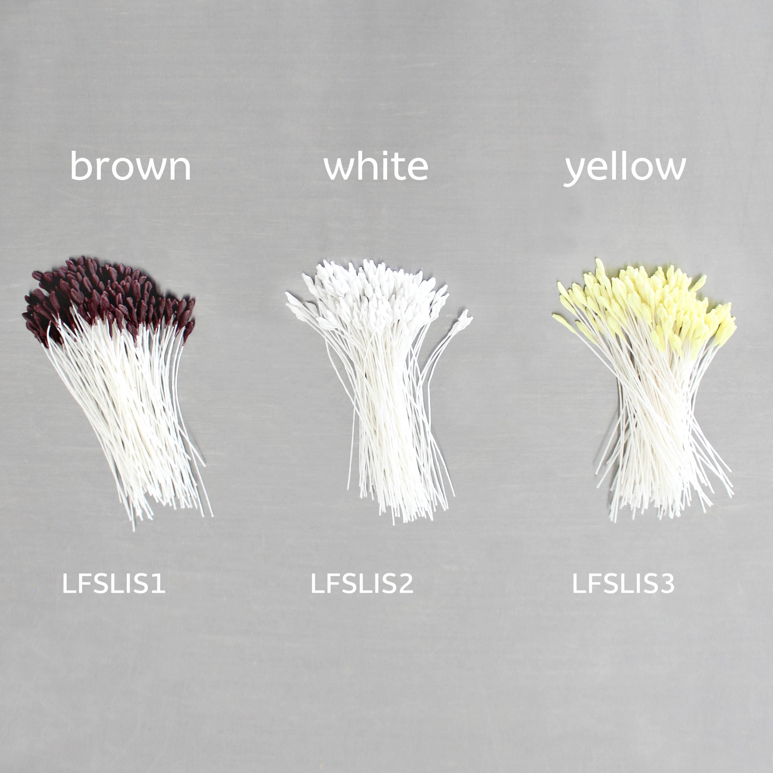 LOYAL Floral Stamens Lily Brown Small