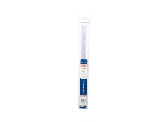 LOYAL Floral Wire White 24G