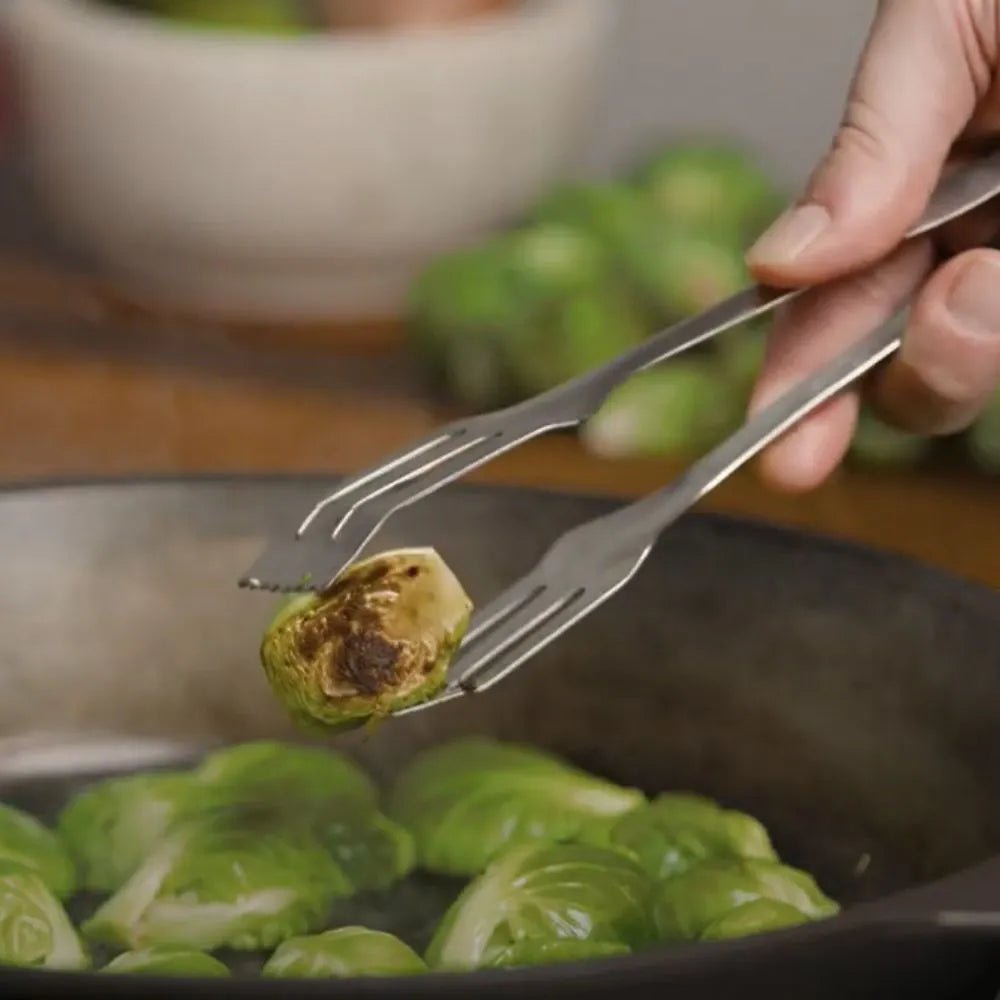 Solidteknics Lil Flippa Tongs - Stainless Steel