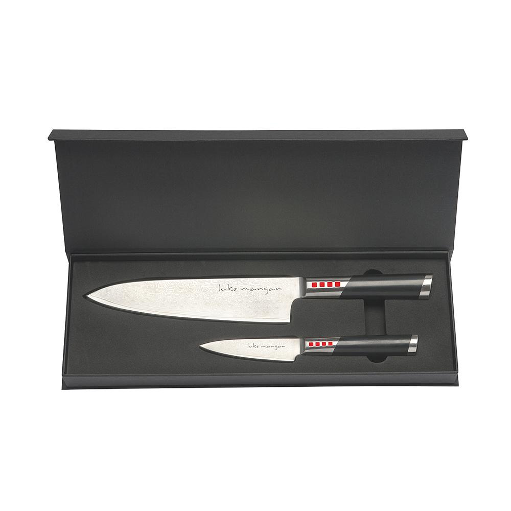 Luke Mangan Damascus Gift Set 2pc
