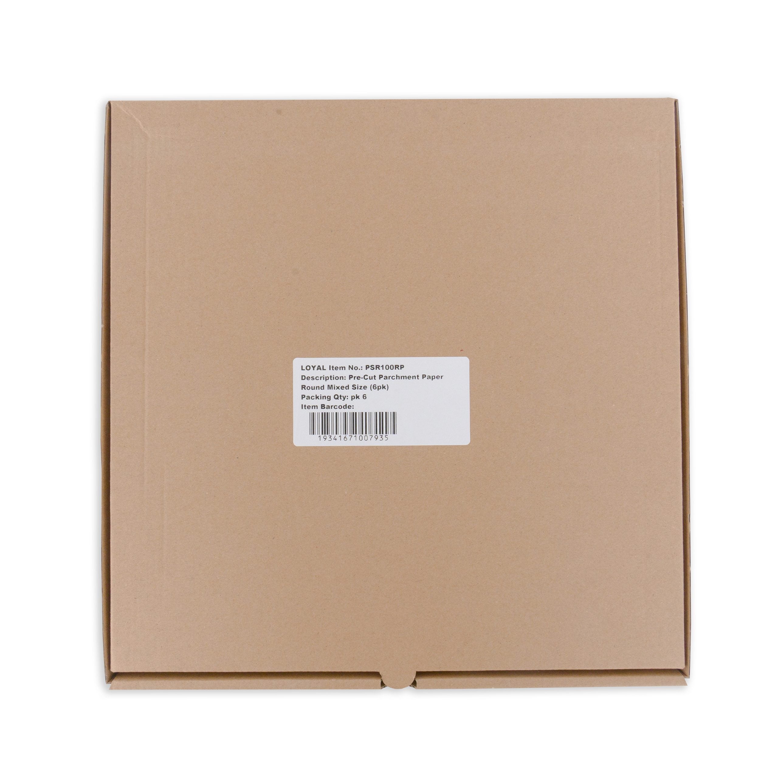LOYAL Pre-Cut Paper Liner Round Mixed Sizes