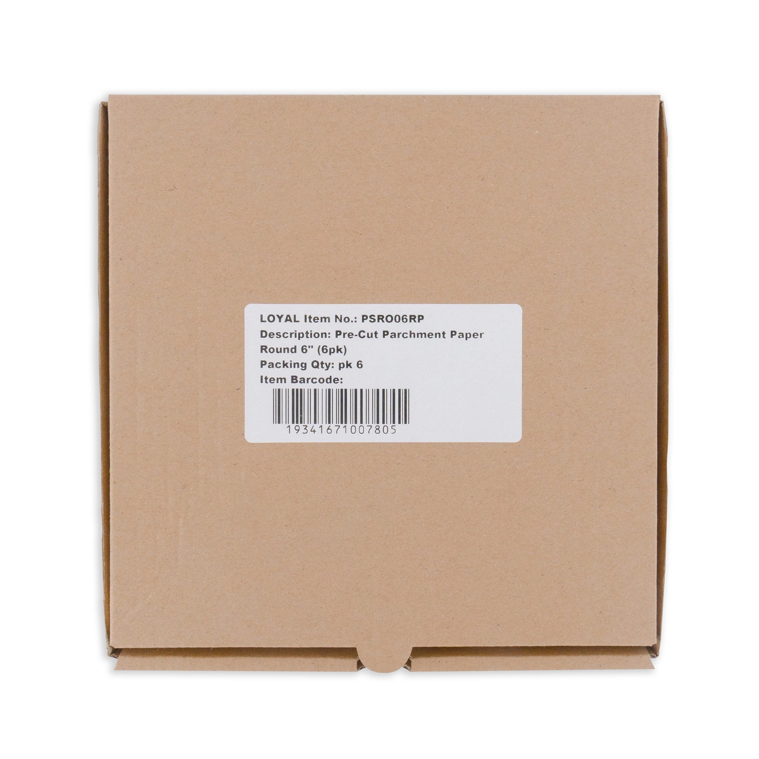 LOYAL Pre-Cut Paper Round with Tabs 150mm