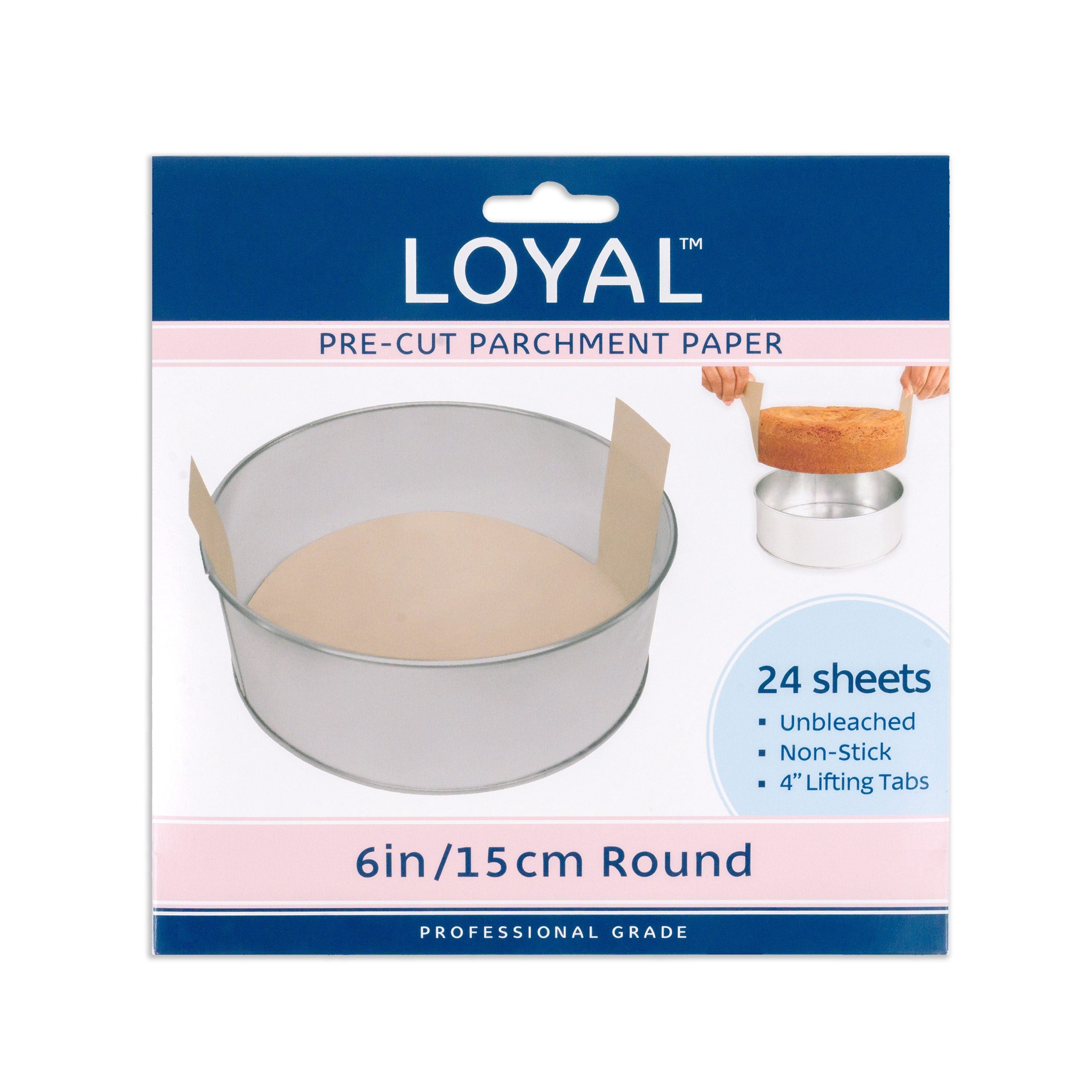 LOYAL Pre-Cut Paper Round with Tabs 150mm