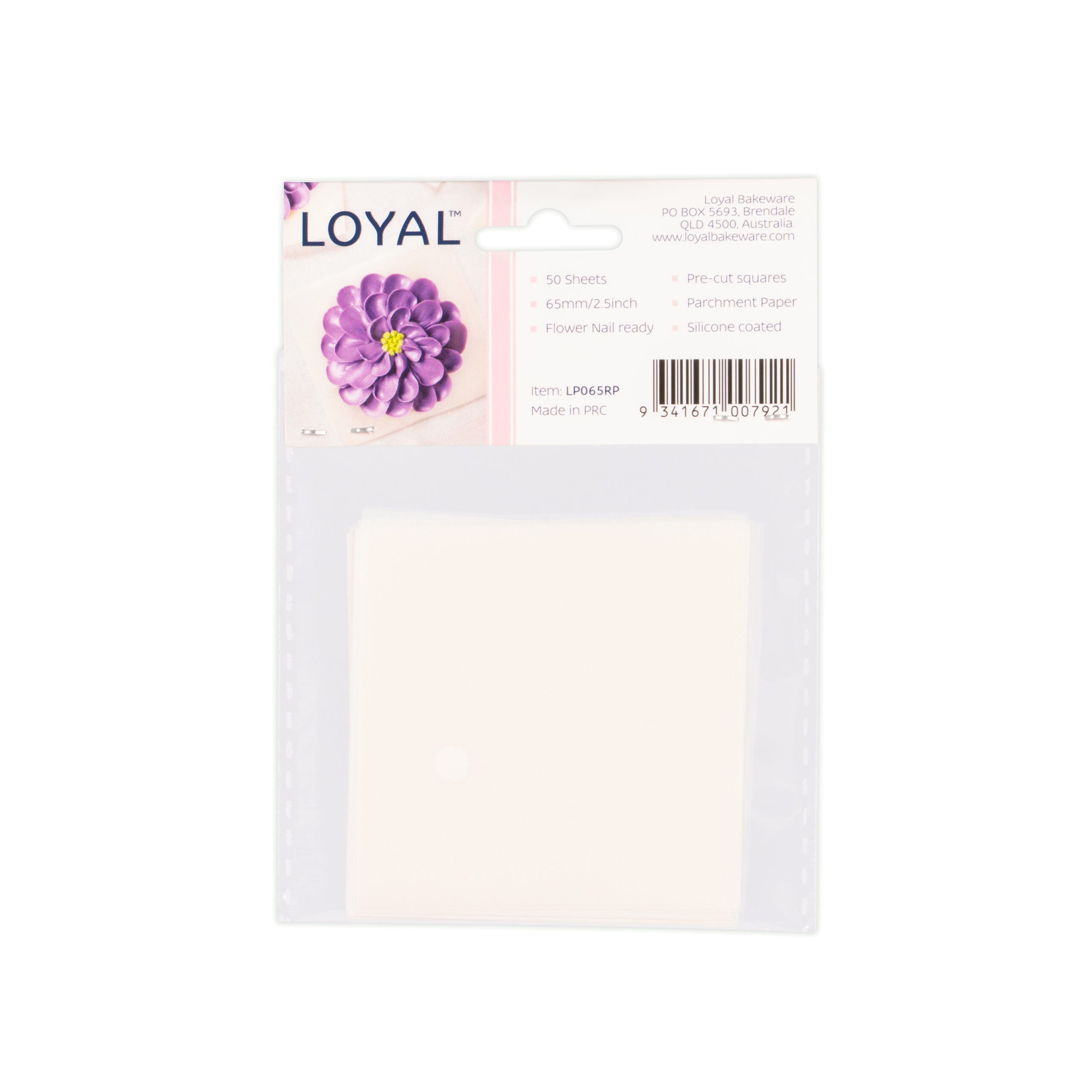 LOYAL Pre-Cut Floral Squares 65mm