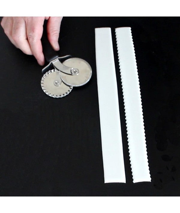 LOYAL Pizza Dough Fondant Cutter Double