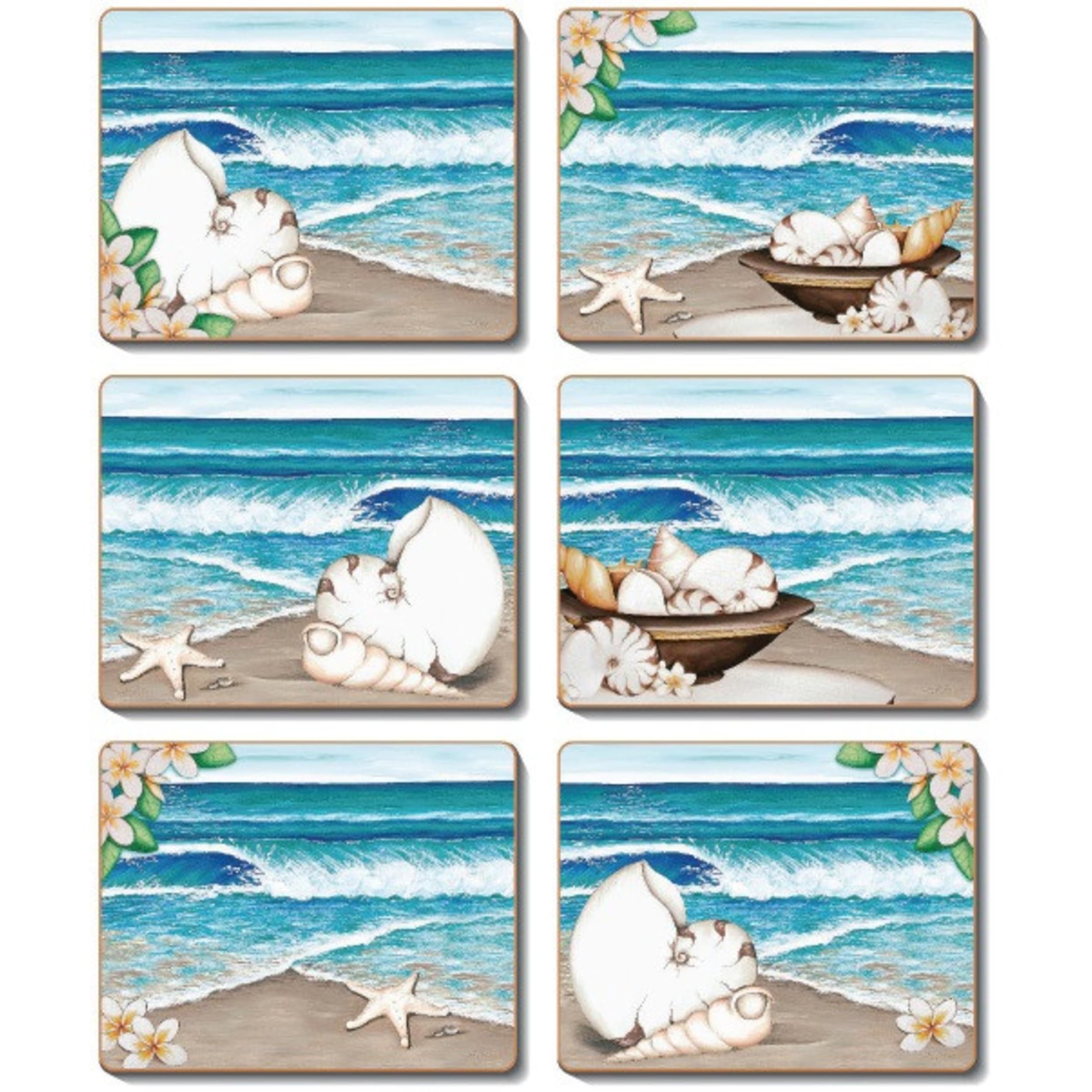 Cinnamon Paradise Coaster 6 Piece Set