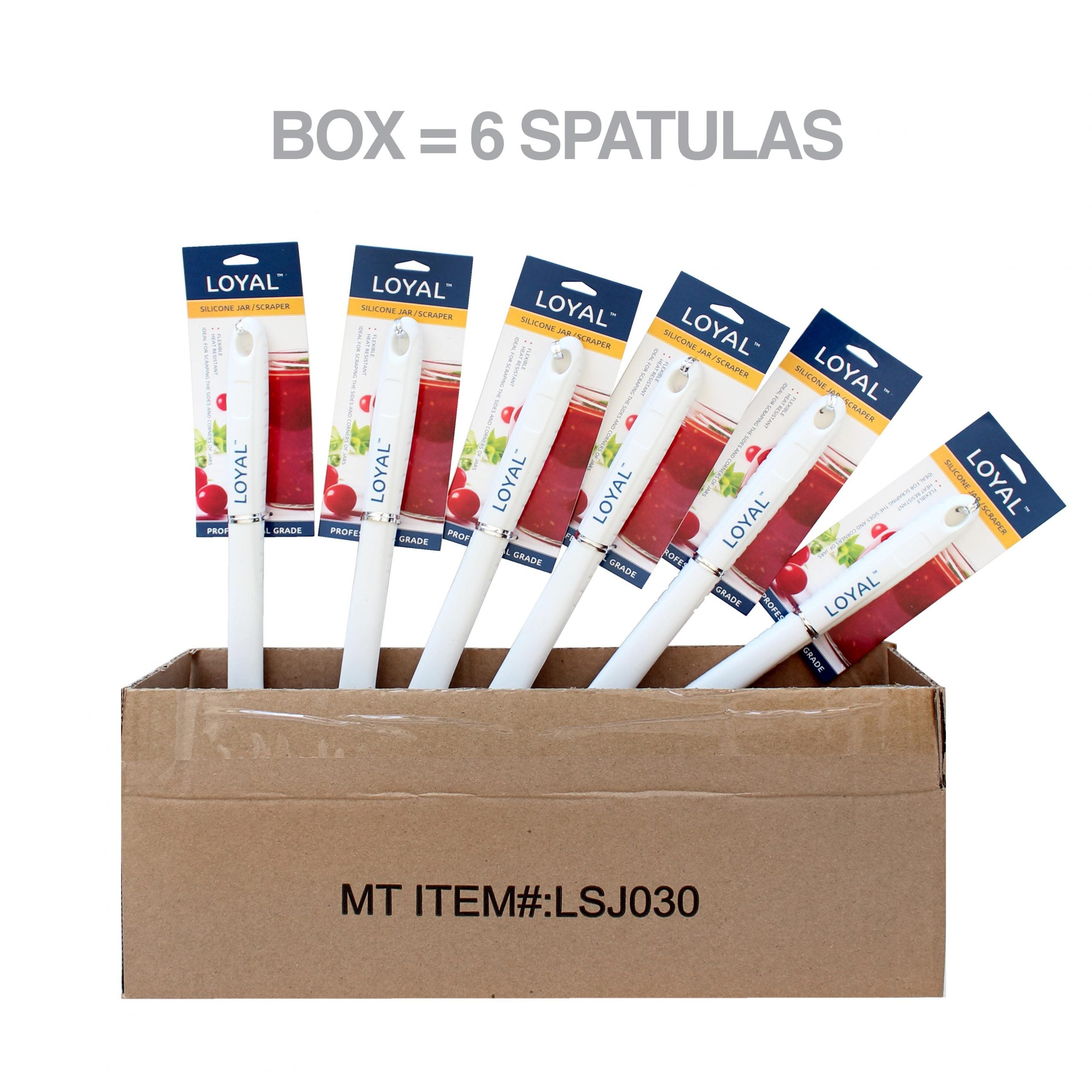 LOYAL Silicone Jar Scraper Spatula 300mm
