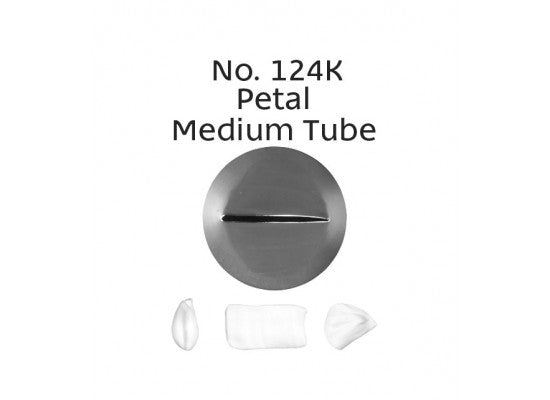 LOYAL Piping Tip No. 124K Petal Stainless Steel