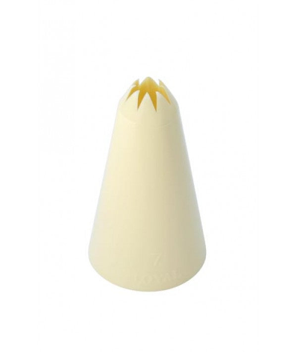 LOYAL Star Pastry Tube No. 7 Plastic