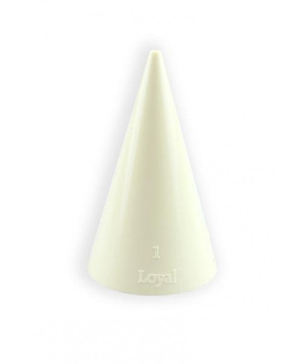LOYAL Round Pastry Tube No. 1 Plastic