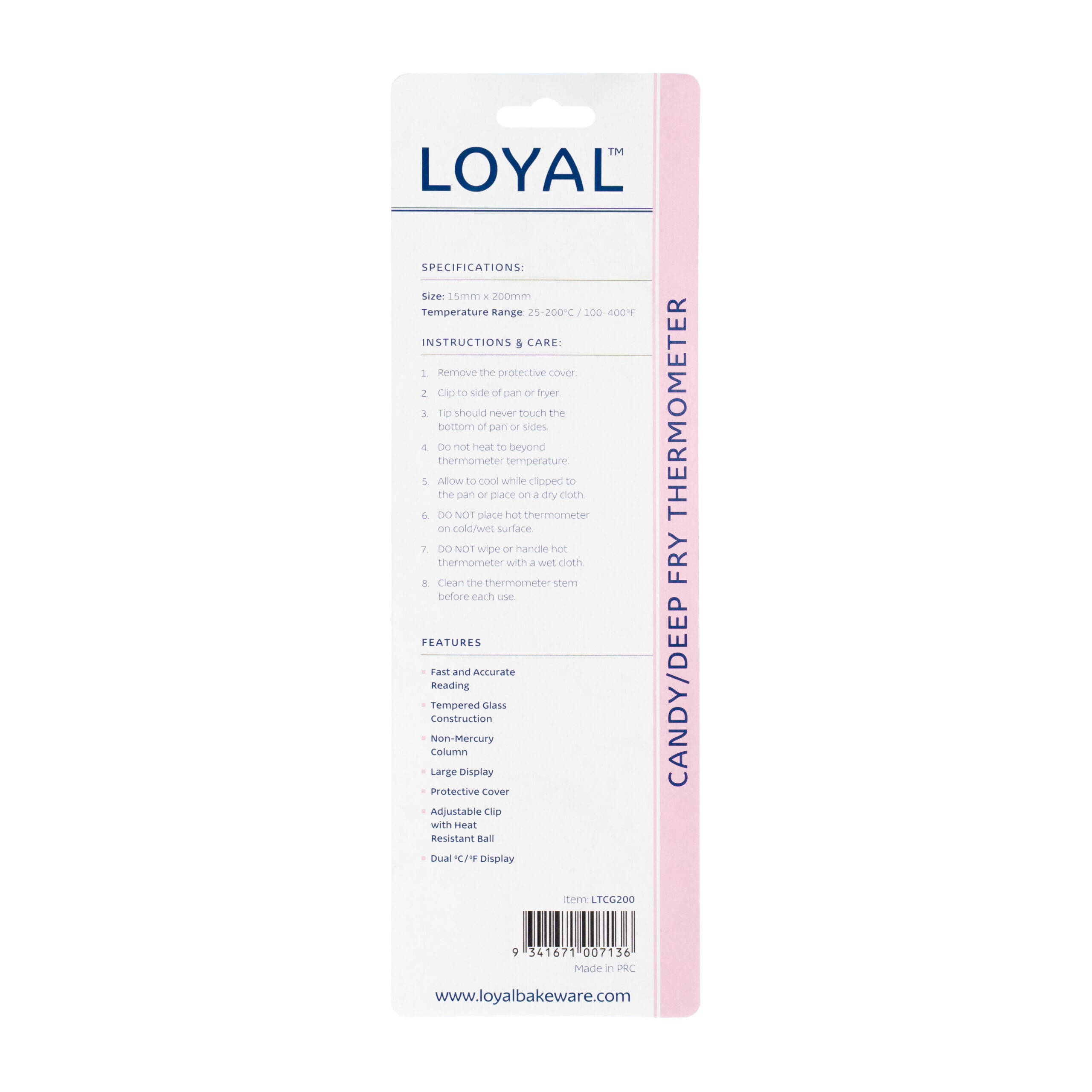 LOYAL Digital Waterproof Thermometer