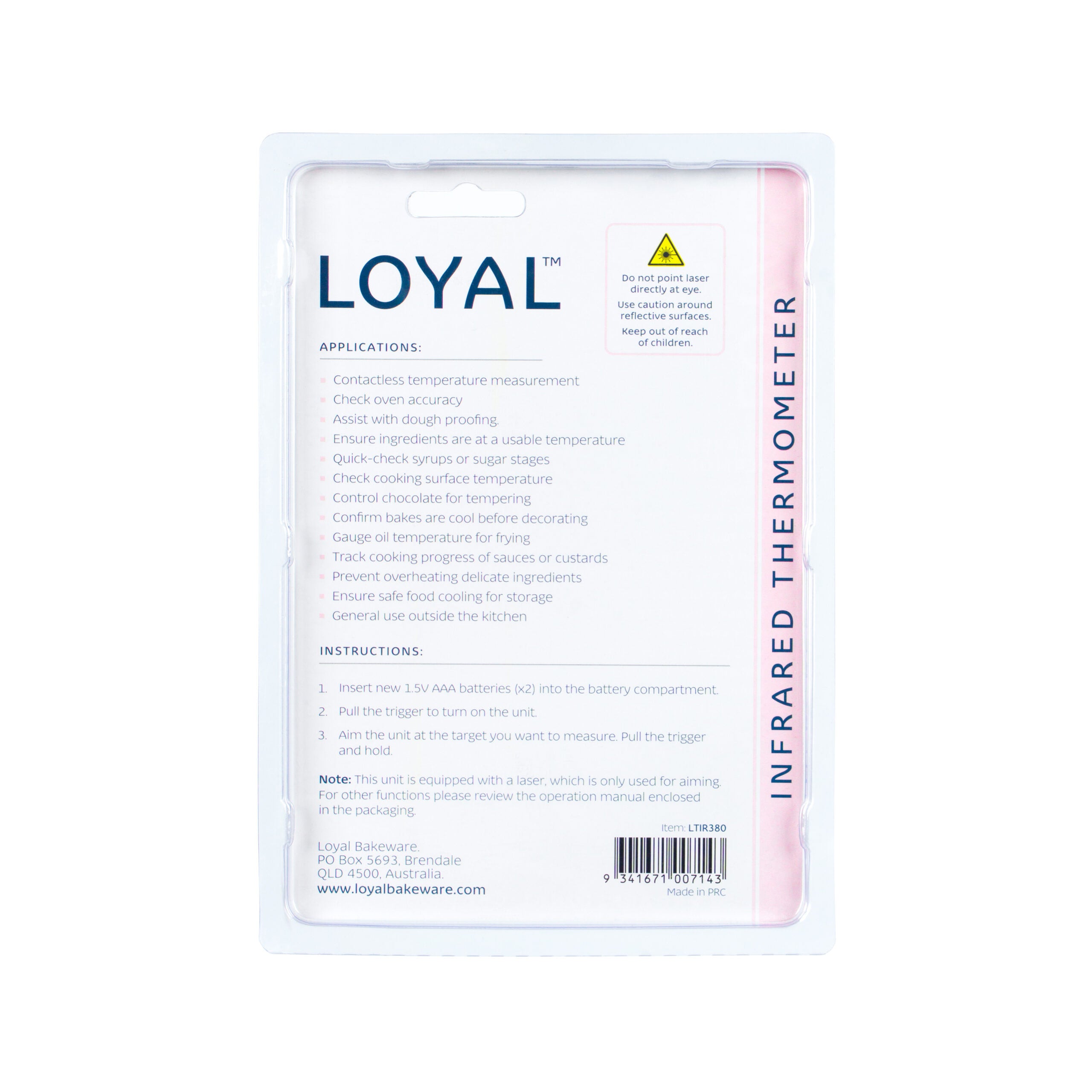 LOYAL Infrared Thermometer