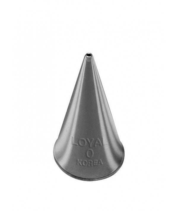 LOYAL Piping Tip No. 0 Round Stainless Steel