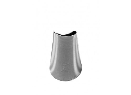 LOYAL Piping Tip No. 61 Petal Stainless Steel