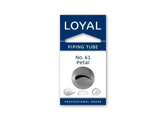 LOYAL Piping Tip No. 61 Petal Stainless Steel