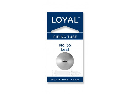 LOYAL Piping Tip No. 65 Leaf Stainless Steel