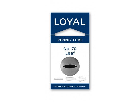LOYAL Piping Tip No. 70 Leaf Stainless Steel