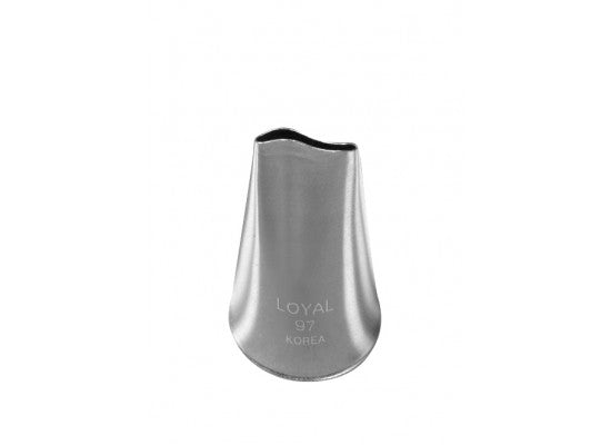 LOYAL Piping Tip No. 97 Petal Stainless Steel