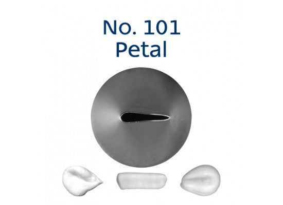 LOYAL Piping Tip No. 101 Petal Stainless Steel