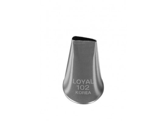 LOYAL Piping Tip No. 102 Petal Stainless Steel