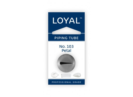 LOYAL Piping Tip No. 103 Petal Stainless Steel