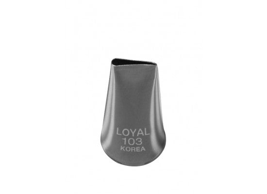 LOYAL Piping Tip No. 103 Petal Stainless Steel