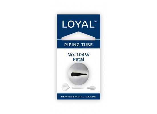 LOYAL Piping Tip No. 104W Petal Stainless Steel