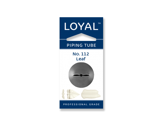 LOYAL Piping Tip No. 112 Leaf Stainless Steel