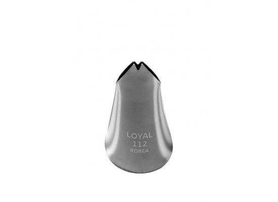 LOYAL Piping Tip No. 112 Leaf Stainless Steel