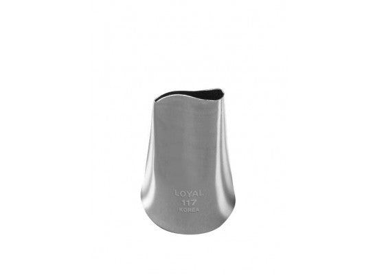 LOYAL Piping Tip No. 117 Petal Stainless Steel