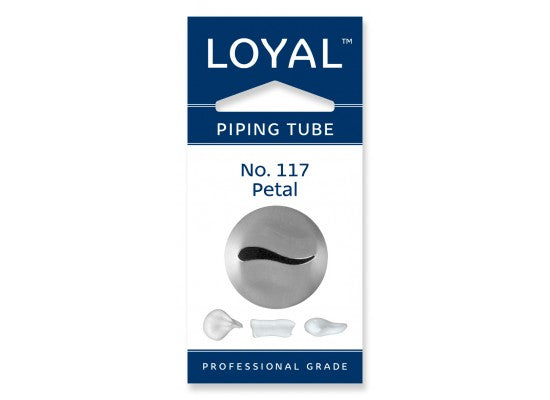 LOYAL Piping Tip No. 117 Petal Stainless Steel