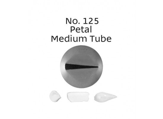 LOYAL Piping Tip No. 125 Petal Stainless Steel