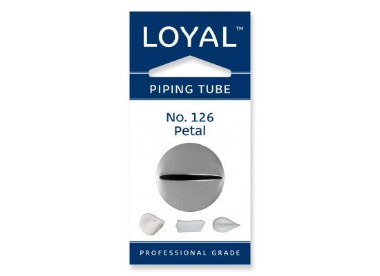 LOYAL Piping Tip No. 126 Petal Stainless Steel