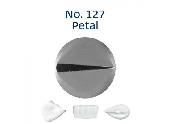 LOYAL Piping Tip No. 127 Petal Stainless Steel
