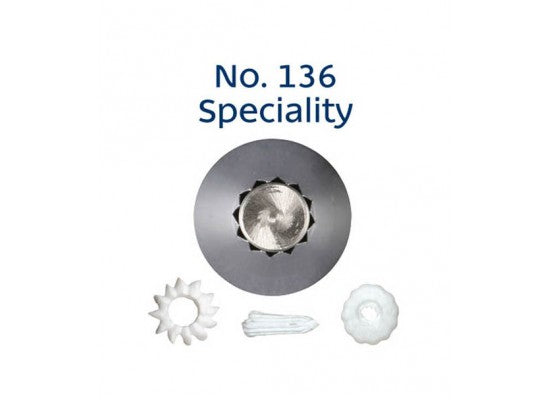 LOYAL Piping Tip No. 136 Specialty Stainless Steel
