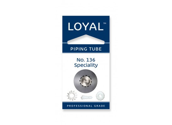 LOYAL Piping Tip No. 136 Specialty Stainless Steel
