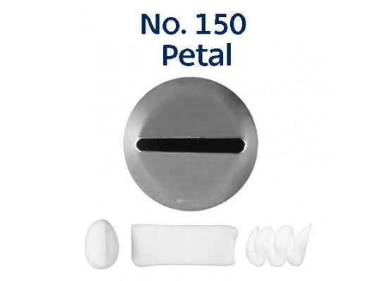 LOYAL Piping Tip No. 150 Petal Stainless Steel
