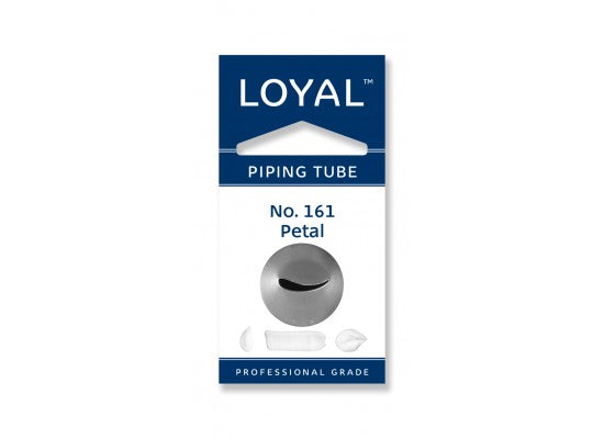 LOYAL Piping Tip No. 161 Petal Stainless Steel
