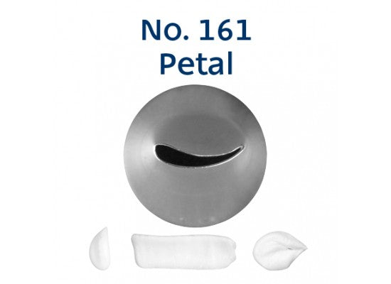 LOYAL Piping Tip No. 161 Petal Stainless Steel