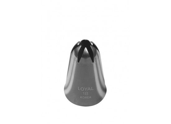 LOYAL Piping Tip No. 1B Drop Flower Stainless Steel
